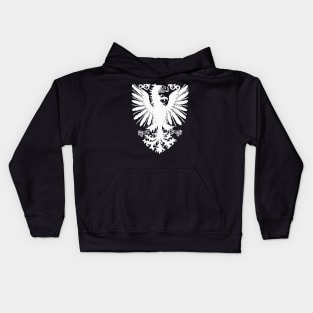 Medieval Heraldic Eagle Kids Hoodie